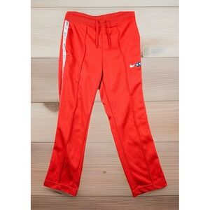 Nike Pants Womens XL‎ Floral Swoosh Stripe Red Track AQ9730-696 NWT